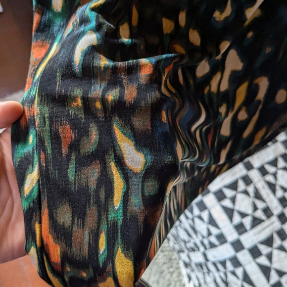 Josie natori faux wrap dress size M - Picture 4 of 6